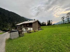 Freundliche 2-Zimmer-Erdgeschosswohnung mit Garten in Seeberg, hotel v destinaci Sonntag