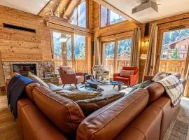 Luxueux chalet 200m² pour 12 pers. aux 3 Vallées, proche pistes et commerces, avec prestations haut de gamme - FR-1-355-244