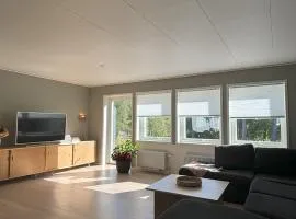 Villa by birches