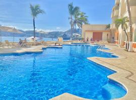 Amazing Apartment with Sea View and Large Terrace, hotel de playa en Manzanillo