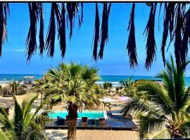 Bamboo Lodge, kh&aacute;ch sạn spa ở Zorritos