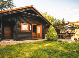 Útulný srub na jihu Brna，位于Želešice的别墅