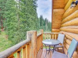 Log Cabin with Wraparound Deck in Breckenridge!