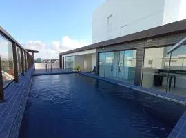 Intermares, Apartamento Automatizado e Inteligente - Piscina, Elevador, Garagem - Conforto, Paz e Sossego, excelente para descansar, trabalhar ou estudar