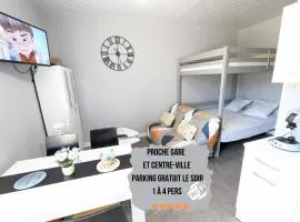 Grands Studios Maillochon accès Gare de Poitiers et Centre ville à Pieds