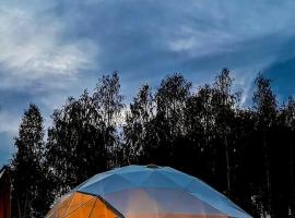 Ēdelveisi Lauku sala, luxusní stan v destinaci Līvbērze