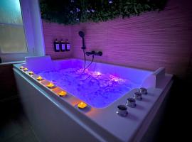 Maison avec jacuzzi proche aéroport CDG et Astérix、ダマルタン・アン・ゴエルのホテル