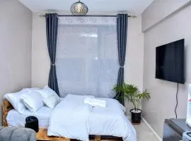 Elegant Studio with Rooftop Pool in Nairobi -Jovial Homes