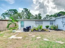 Apt 1 Mi to Riverfront in Titusville with Patio