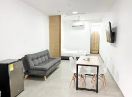 Loft del Río Honda - Apartaestudio completo con parqueadero y aire acondicionado