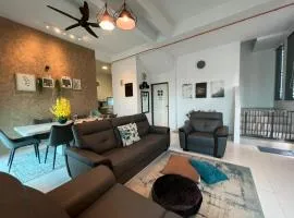 Homestay banglo 4 bilik aircond dan ruang tamu aircond 500meter dari HSB