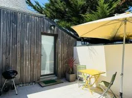 Studio Téviec, 50m plage, parking, wifi
