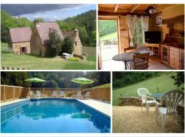 Gîte "Le BUIS" à Sarlat avec belle piscine au sel