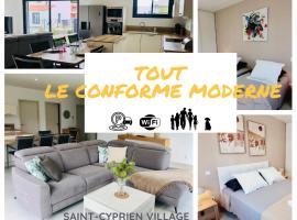 Villa Moderne St Cyprien Village