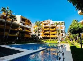 New apartment with sea view and pool