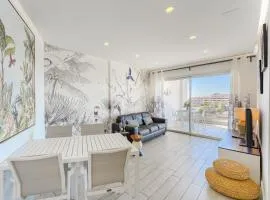 Ocean Garden Sunset View