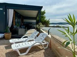 Mobilhome-Kroatien 2 Premium Mobilheime - direkt am Meer