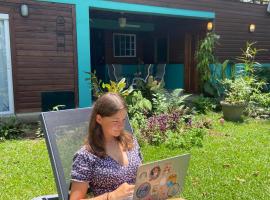 The Hut Surf Camp, accommodation in Brown Point