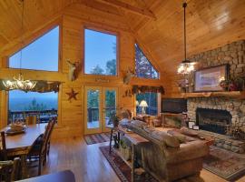 The View - Breathtaking Mountain Views, Firepit, Game Room & Hot Tub!, hotel di Blue Ridge