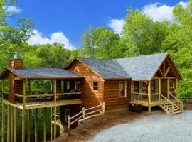 Whiskey Woods - Newly built cabin with fireplace wifi and more