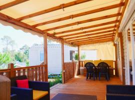 Vue bassin Arcachon mobil-home top 8 personnes by Vayny, c&ocirc;ng vi&ecirc;n nghỉ dưỡng ở L&egrave;ge-Cap-Ferret