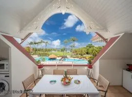 Appartement Madinina 6 personnes vue sur mer dans village vacances