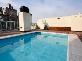 CATEGORIA departamento a dos cuadras del patio olmos 1 dormitorio asador pileta y cochera