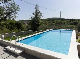 Villa Harmonia with patio and shared pool