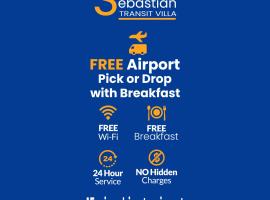 Sebastian Transit Villa with Free shuttle service to airport, vila v destinaci Kotugoda