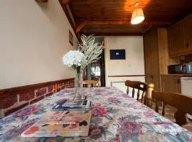 Town house with patio