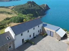 Maison vue exceptionnelle mer sur les falaises de Plouha, Côtes d'Armor