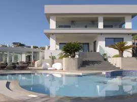 Exclusive Villa Kalliston-Heated Pool Sunset View Full Privacy