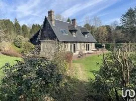 Maison normande apaisante à Hermival-les-Vaux avec sauna