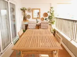 Ático con piscina y gran terraza en Playa Pobla de Farnals