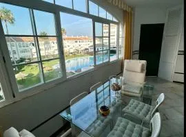 Apto Laguna con piscina