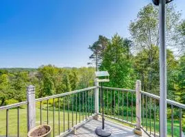 Huson Valley Group Getaway with Mtn Views and Fire Pit