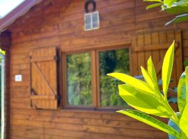 Camping la Faloise - Chalet 1 chambre, campsite in Angicourt