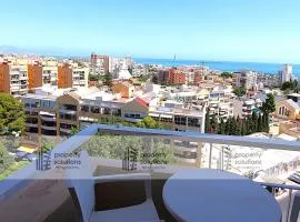 1017 Iris Apartamento - Vista al mar - Cerca de tren, restaurantes y tiendas - Playa a 10 minutos caminando