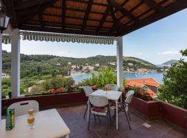 Apartments Miskovic - Duplex One Bedroom Apartment with Balcony and Sea View West, hotell sihtkohas Koločep