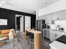 Chic Music Row Condo Rooftop Deck with City View Gym Office and More
