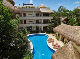 Aldea Zama Penthouse with Private Rooftop in Gated Community