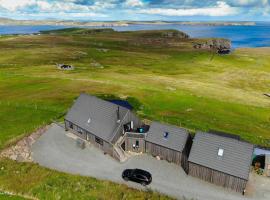 Voortrekker Shetland Holiday Apartments, smje&scaron;taj s priborom za pripremu jela u gradu 'Sandwick'