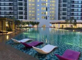 Setapak KL Apt 3 Room 8 pax