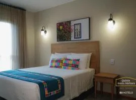 Quinta Santa Bárbara Eco Resort - Pirenópolis- Apto 2q para 06 pessoas - Térreo