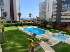 Relajante y Confortable Departamento Frente al Mar、ビーニャデルマールのホテル