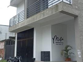 Disfruta el encanto llanero, acomoda&ccedil;&atilde;o com cozinha em Granada