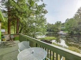 Rustic Waterfront Cottage with Fire Pit and Kayaks