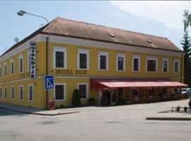 Dyje, hotel Dačicében