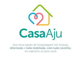 CasaAju - Sua nova opção de hospedagem em Aracaju, reformada e toda mobiliada, com tudo novinho, no capricho só para você, отель в городе Аракажу