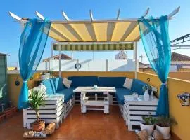 Family Apartment in La Herrada near the Pink Lake